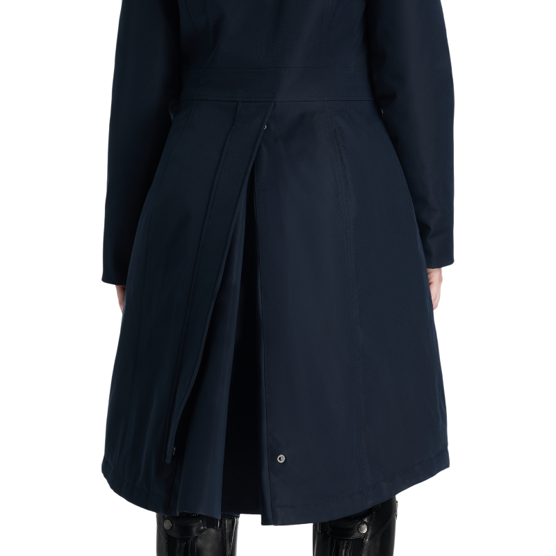 LeMieux - Anya Navy Women's Long Waterproof Riding Coat | - Ohlala