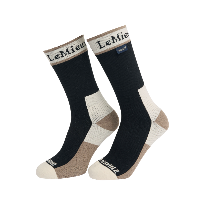 LeMieux - Chaussettes d'équitation imperméables Sealskinz noir | - Ohlala