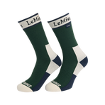 LeMieux - Calzini da equitazione impermeabili Sealskinz verde | - Ohlala