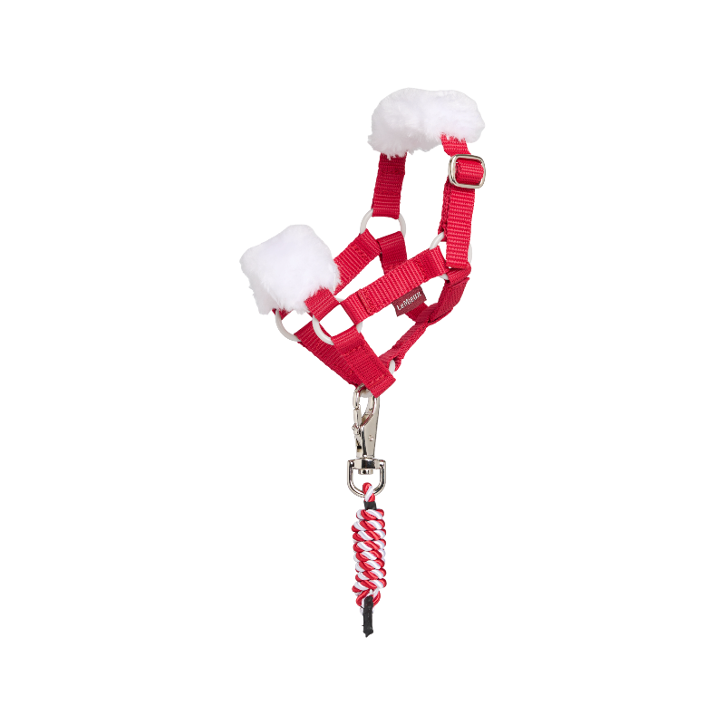 LeMieux - Christmas Red Toy Pony Lead Rope & Headcollar | - Ohlala