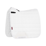 Lemieux - 3D Mesh Self-Cool Square White Dressage Saddle Pad | - Ohlala