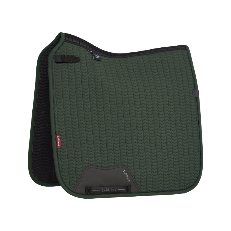 LeMieux - Tapis de dressage Square Essence pine vert | - Ohlala