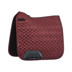 Lemieux - Crystal Suede Dressage Pad Burgundy | - Ohlala
