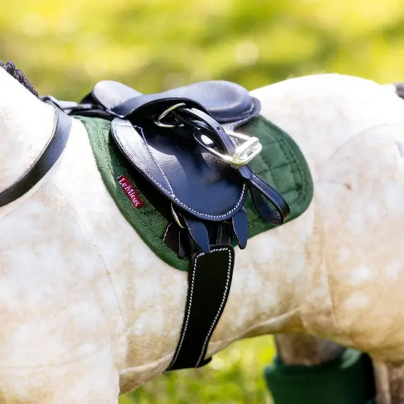 Lemieux - Toy Pony Saddle Pad in Hunter Green | - Ohlala