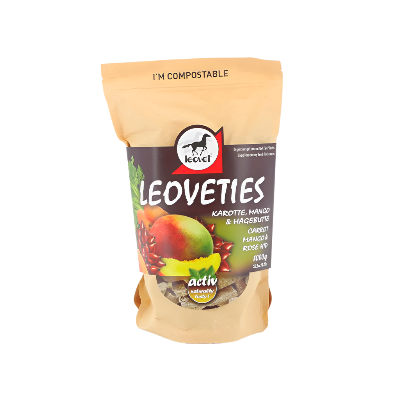 Leovet - Leoveties carrot, mango and rosehip treats for horses 1 kg