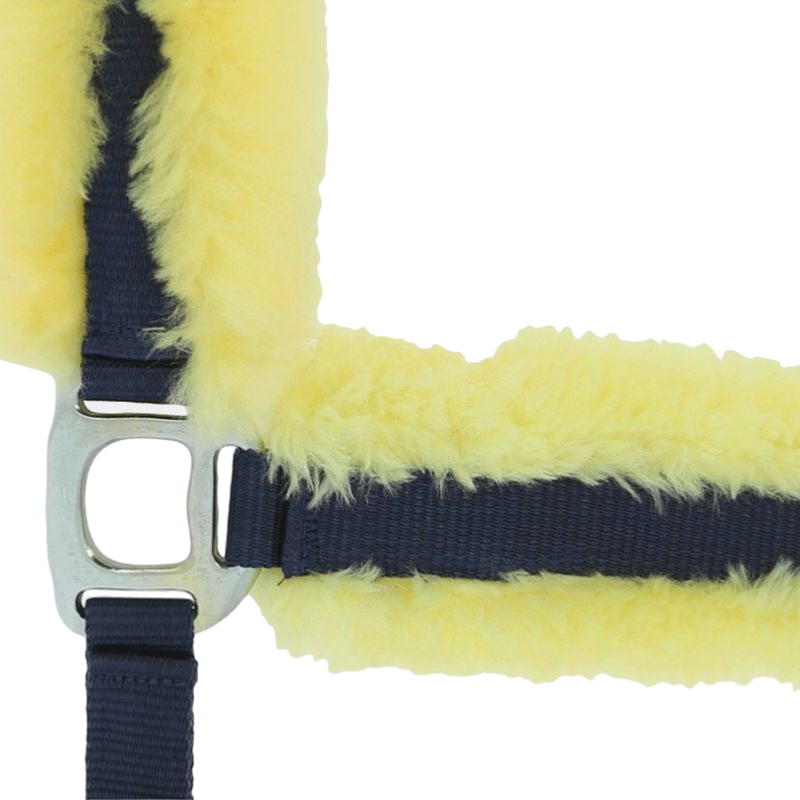 Equithème - Navy synthetic sheep halters