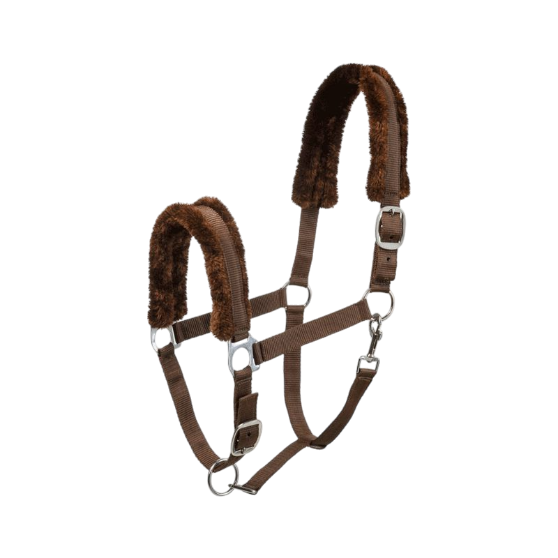 Norton - chocolate synthetic sheep halter