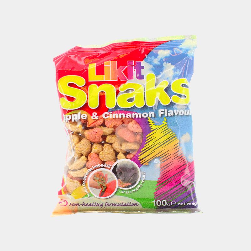 Likit - Friandises Snack Pomme/ Cannelle 100g | - Ohlala