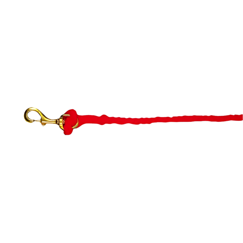 Norton - Red twisted cotton lanyard