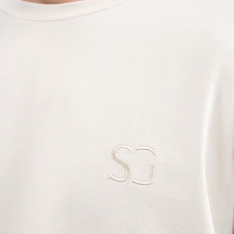 SG - T-shirt à manches courtes unisexe Lucky lin | - Ohlala