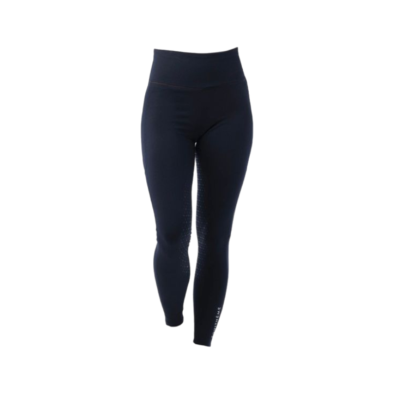 Equithème - Legging d'équitation femme full grip Lyly marine