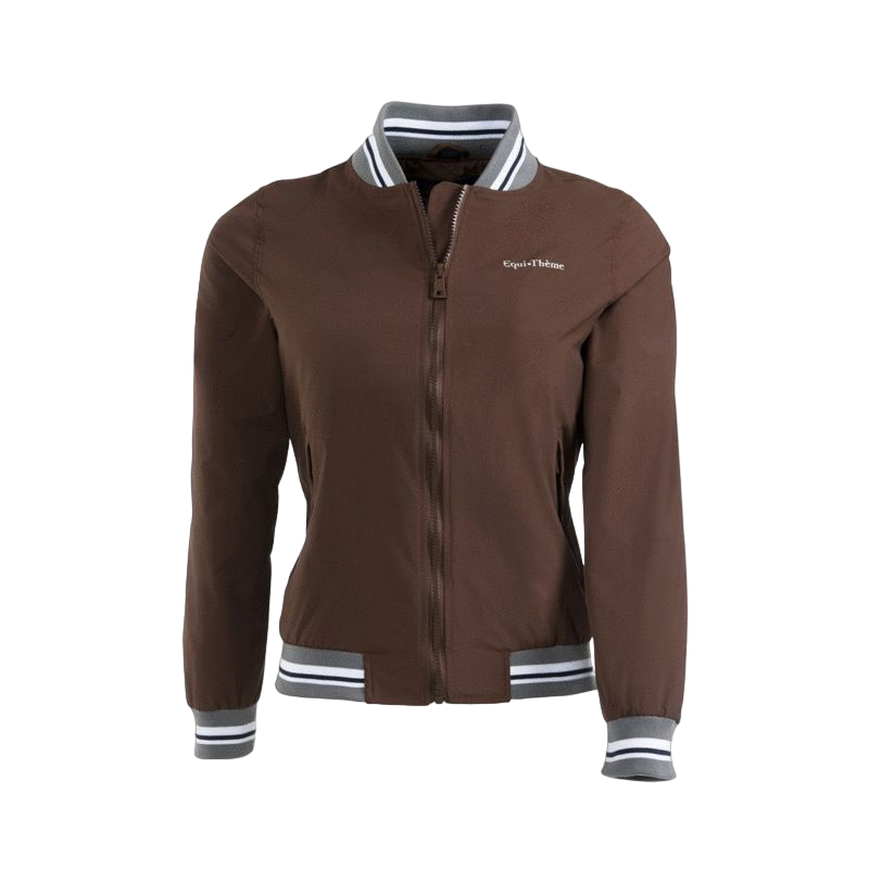 Equithème - Blouson Essentiel adulte choco | - Ohlala