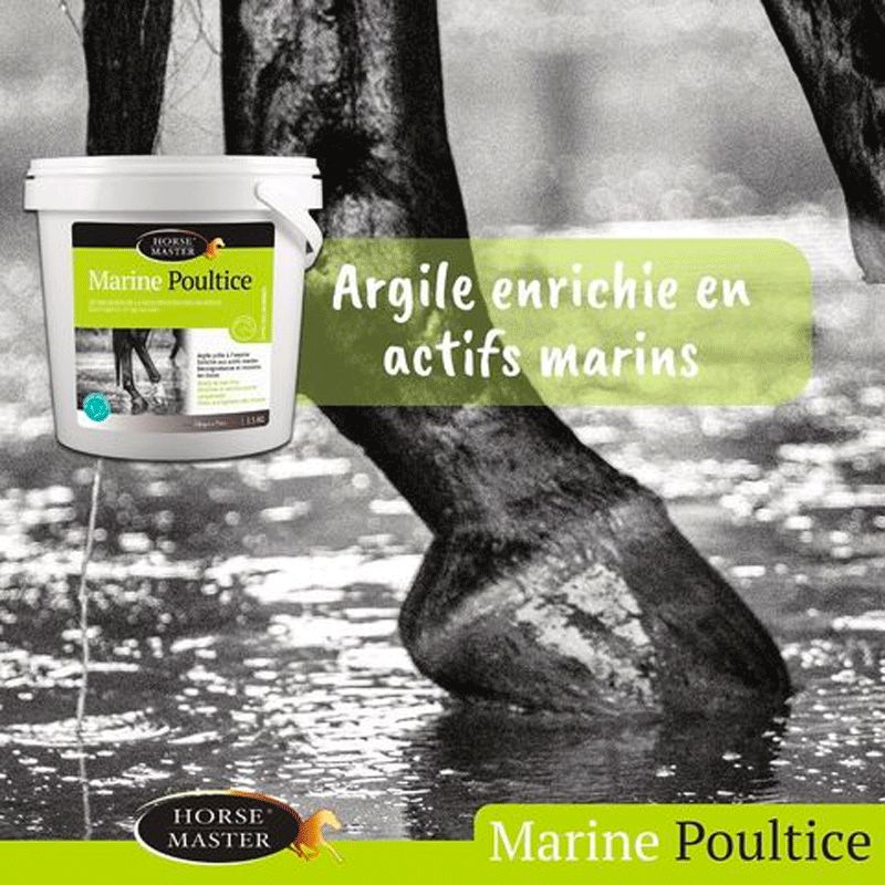 Horse Master - Argile enrichie en actifs marins Marine Poultice | - Ohlala