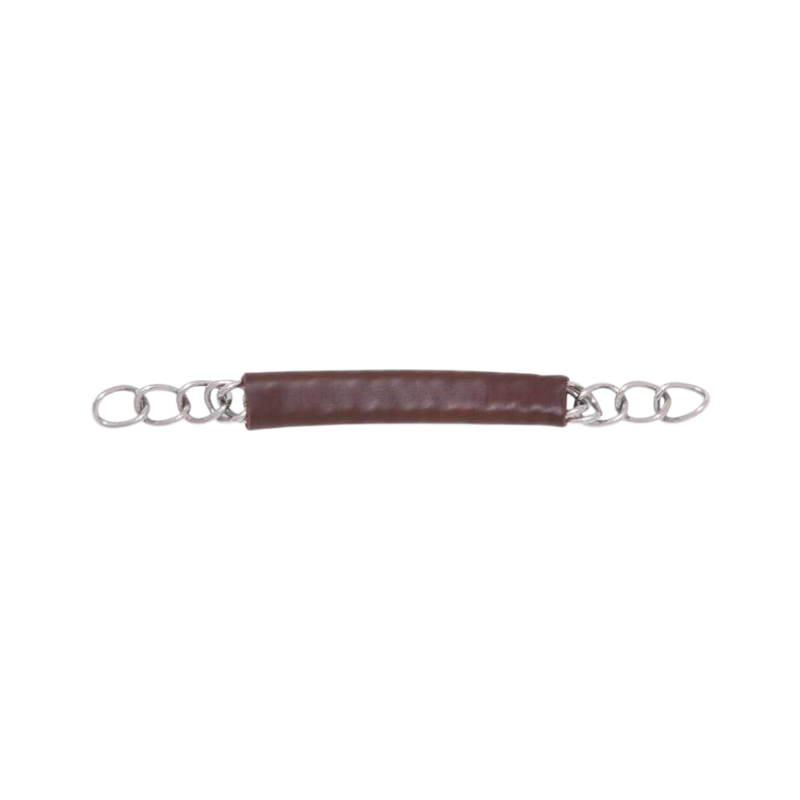 Metalab - Stainless steel and havana leather bracelet 