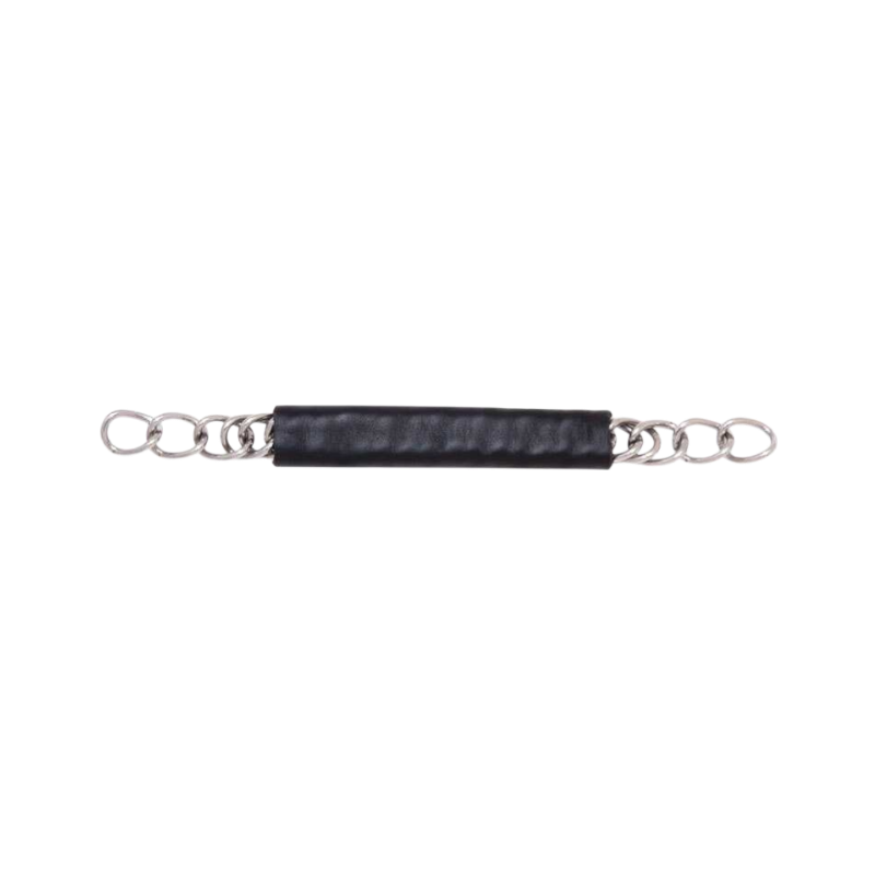 Metalab - Stainless steel and black leather bracelet 