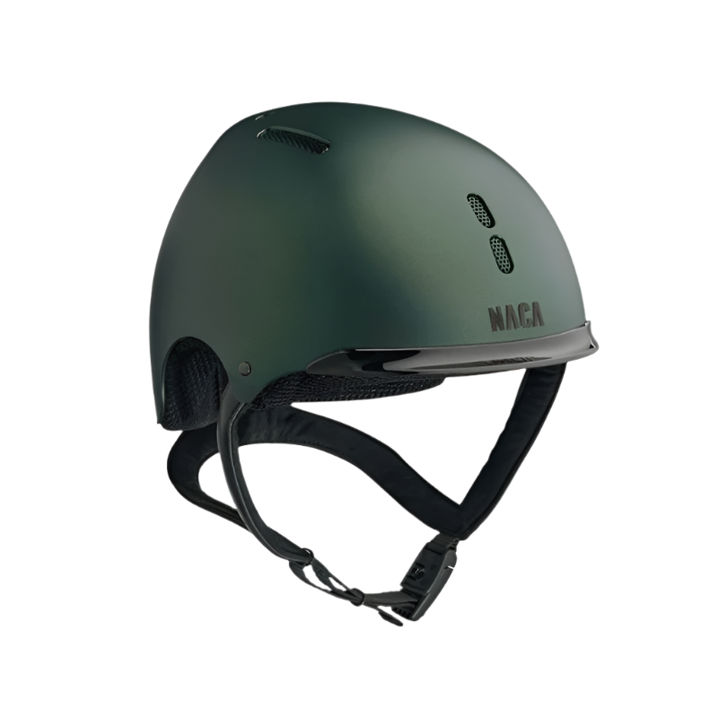 NACA - Gravity S riding helmet without visor matt green