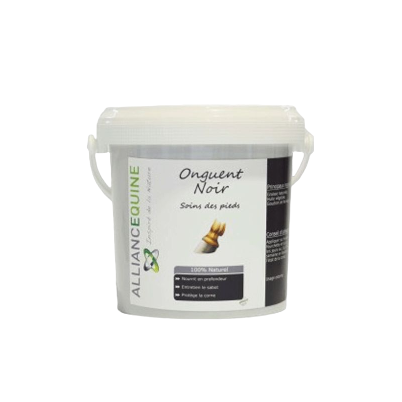 Alliance Equine - Onguent pour sabots noir 1 L | - Ohlala