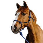 Norton - Ethologisch halster en longe set Duo blauw/ zwart | - Ohlala