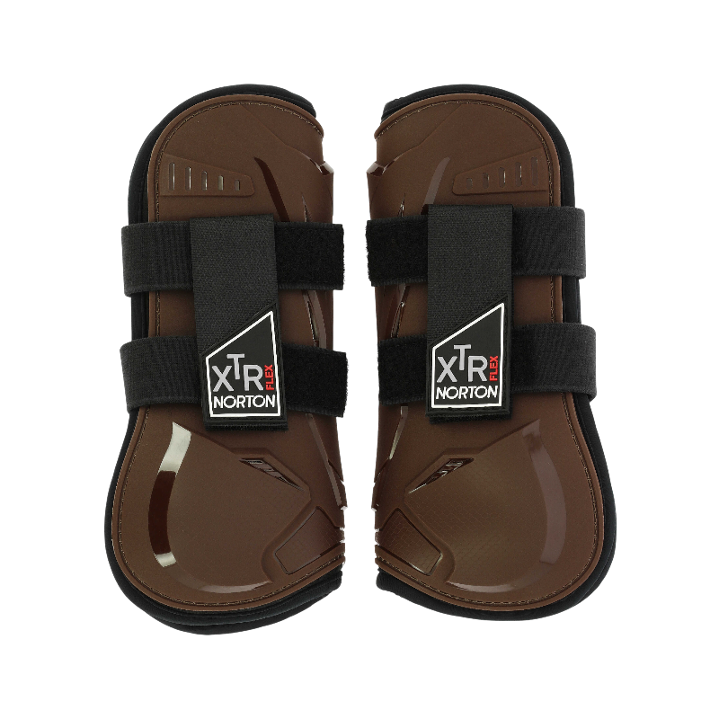 Norton - XTR Flex Velcro brown open boots 