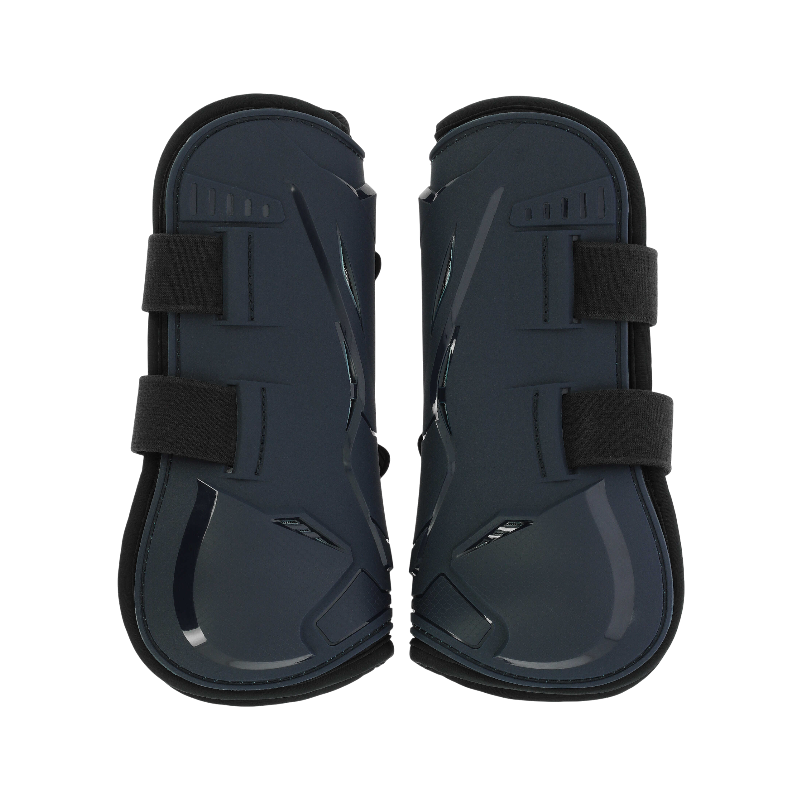 Norton - XTR Flex open boots with navy buttons 
