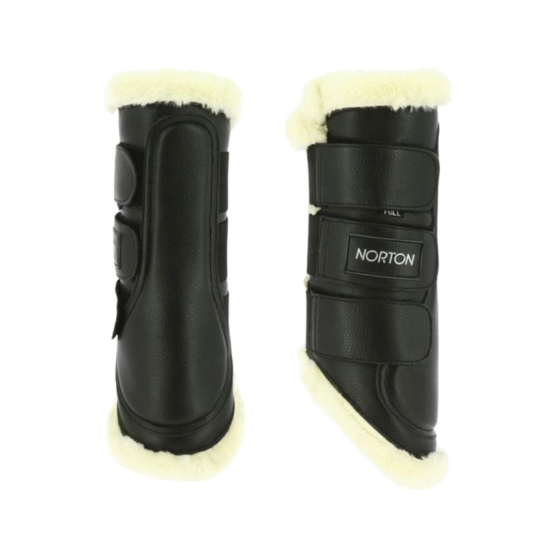 Norton - Closed synthetic sheepskin gaiters