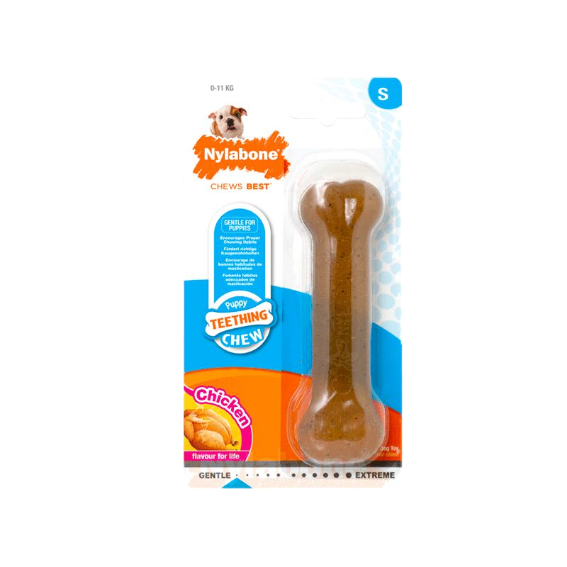 Nylabone - Os à mâcher pour chiot Puppy Bone Chicken