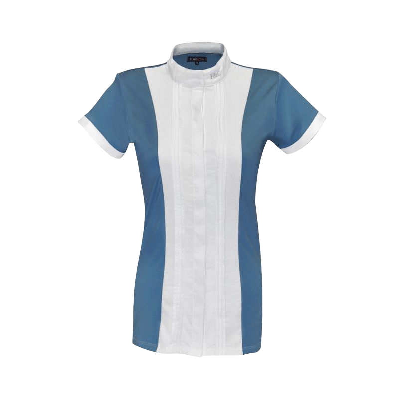 Flags &amp; Cup - Diamantina women's short-sleeved shirt in storm blue 