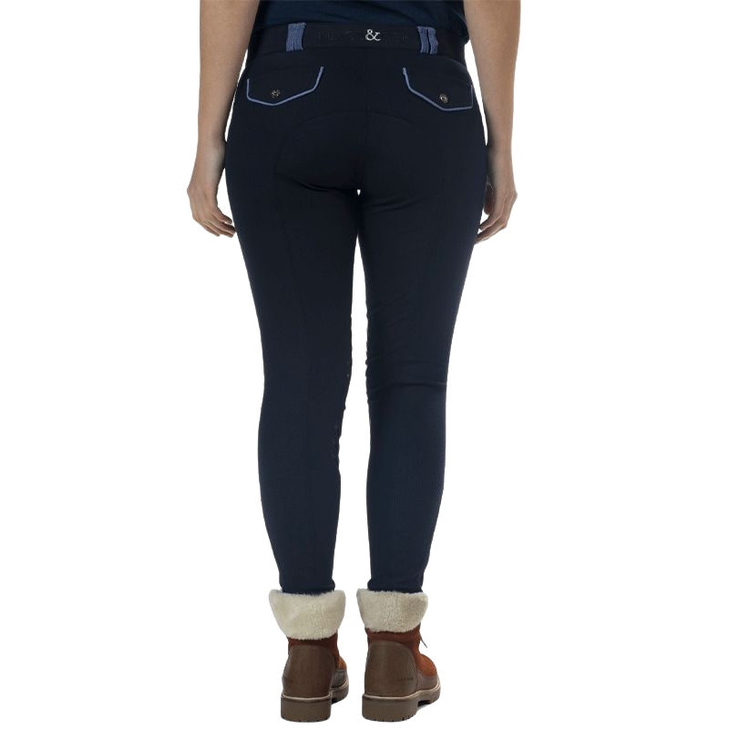 Flags &amp; Cup - Girls' Orillia navy riding pants 