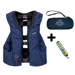 Hit Air - Complete airbag vest pack MLV3 navy + case + cartridge | - Ohlala