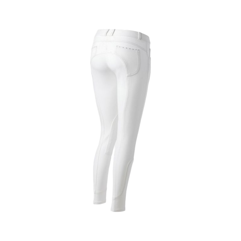 Equithème - Pantalon d'équitation femme Diamond Blanc