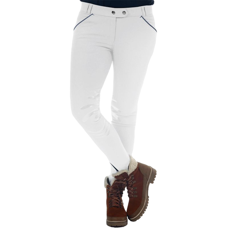 Flags &amp; Cup - Girls' white Orillia riding pants
