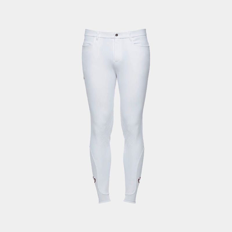 Cavalleria Toscana - Pantalon d'équitation homme Grip System blanc | - Ohlala