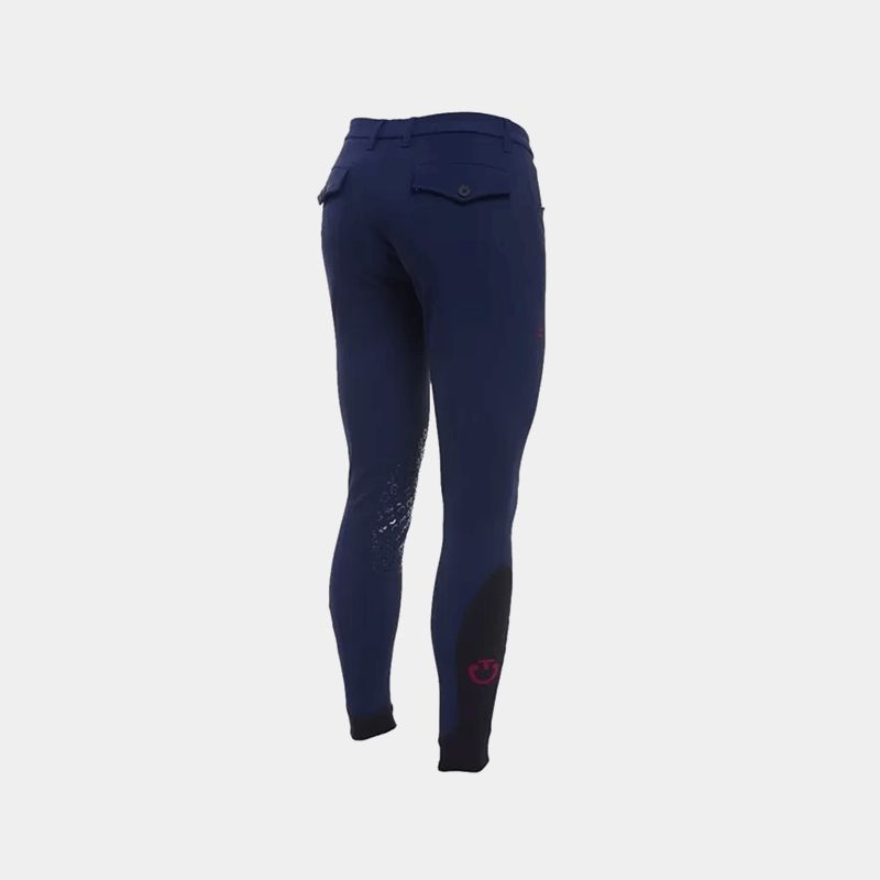 Cavalleria Toscana - Pantalon d'équitation homme Grip marine | - Ohlala