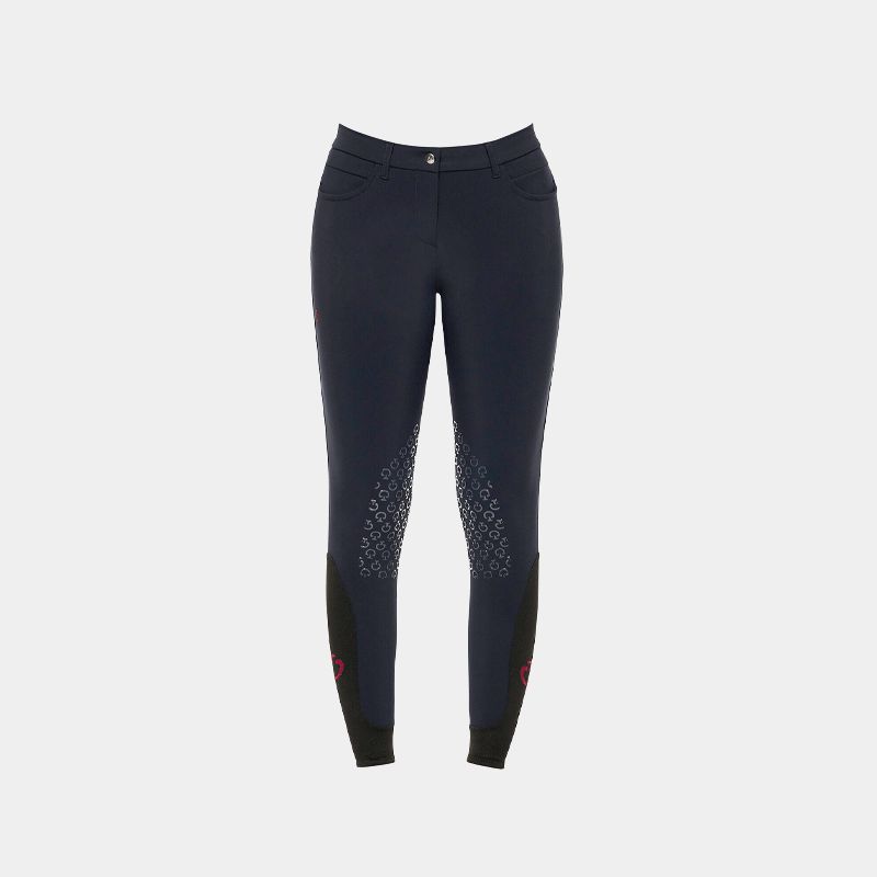 Cavalleria Toscana - Pantalon d'équitation femme Grip System marine | - Ohlala