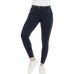 Equithème - Pantalón de equitación mujer Kim algodón orgánico azul marino | - Ohlala