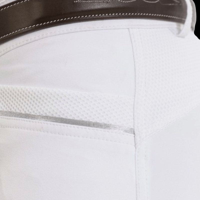 Equithème - Pantalon d'équitation full grip femme Kendal blanc | - Ohlala