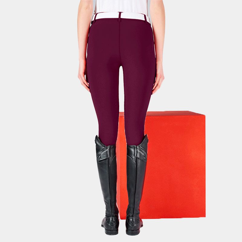 Vestrum - Pantalon d'équitation femme Coblenza prune | - Ohlala