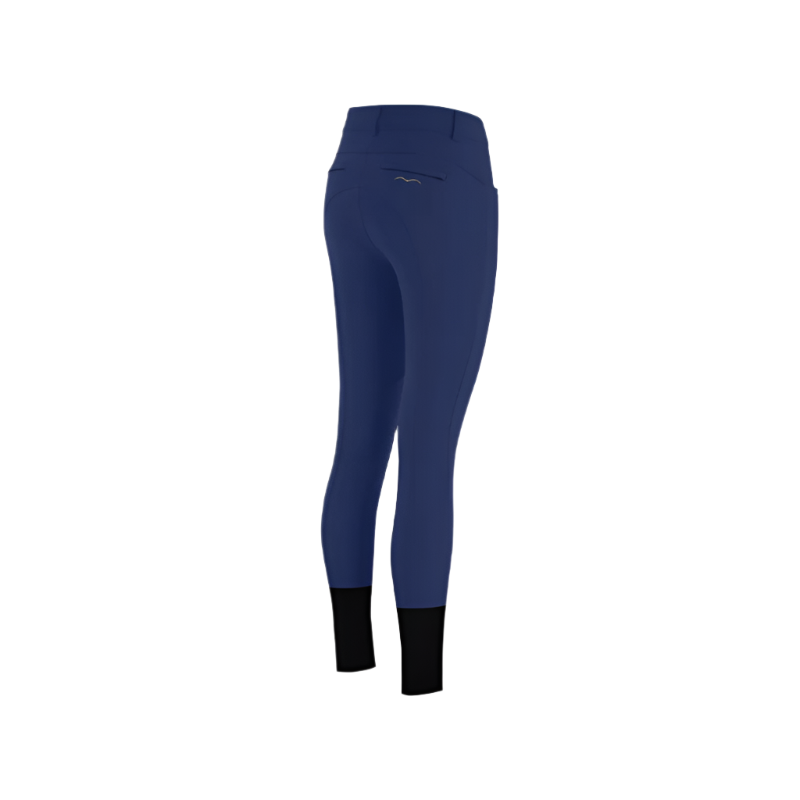 Animo Italia - Women's riding breeches with grip AGS Noa blue sera