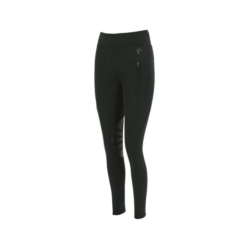 Equithème - Black Dolomyt softshell riding leggings