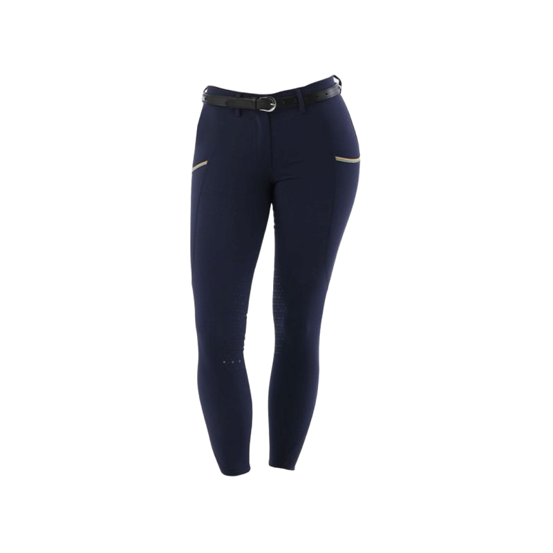 Equithème - Pantalon d'équitation femme Lainbow marine | - Ohlala