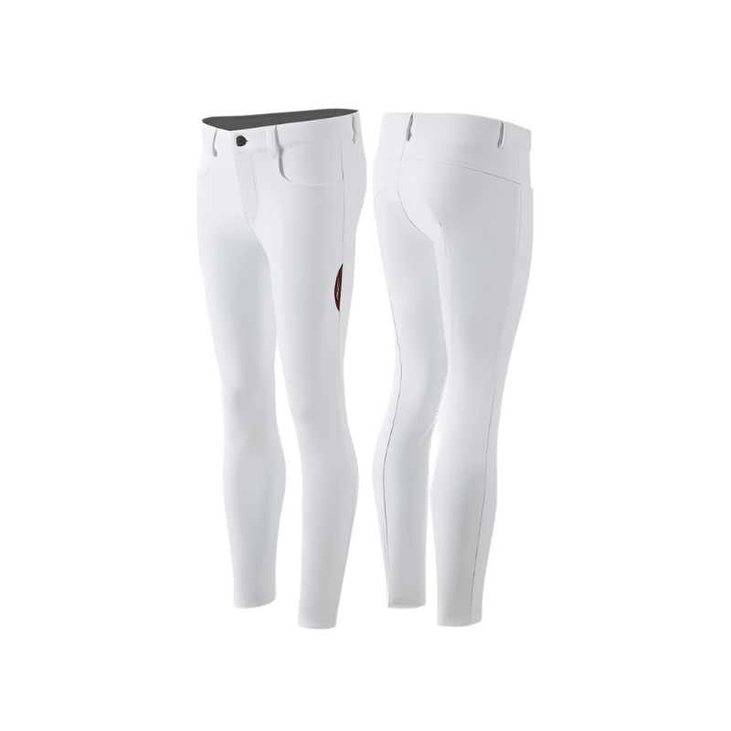 Animo Italia - Naw unisex children's riding breeches white