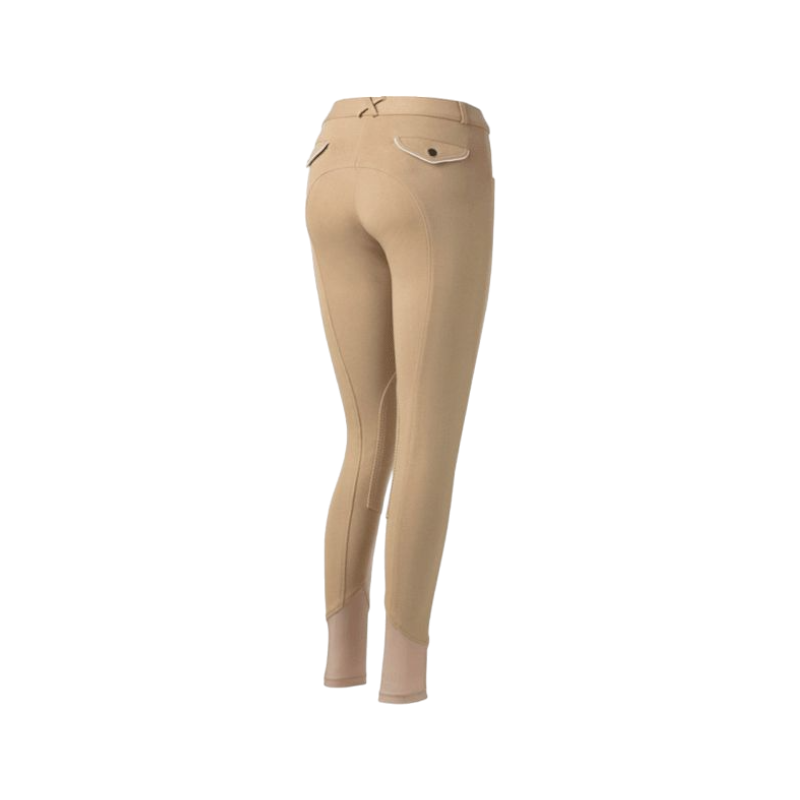 Equithème - Pantalon d'équitation femme Pro taupe