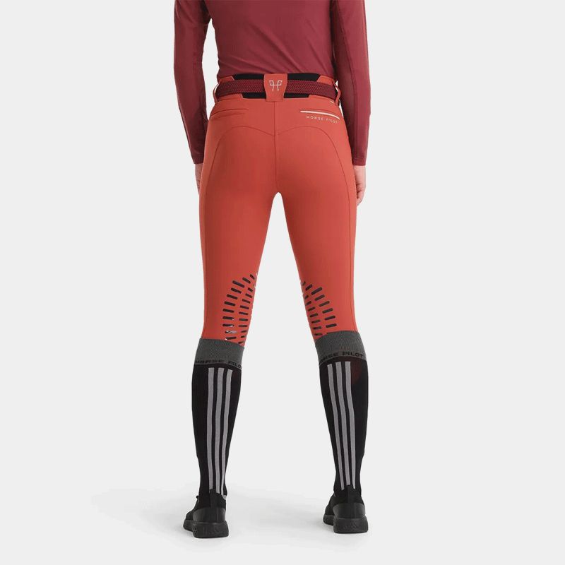 Horse Pilot - Pantalon d'équitation femme X-Design terracotta | - Ohlala