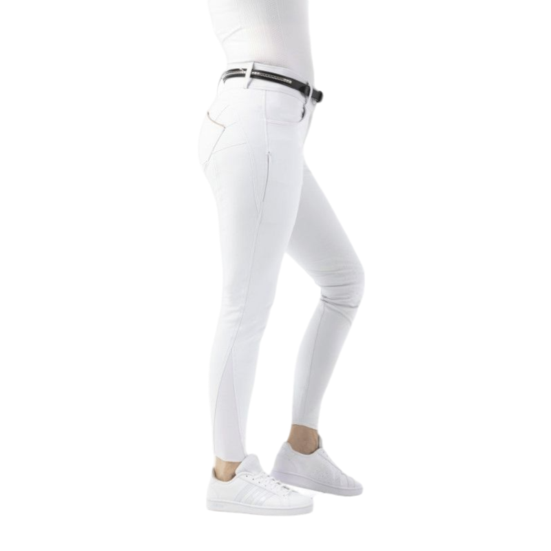 Equithème - Pantalon push up Bella blanc | - Ohlala