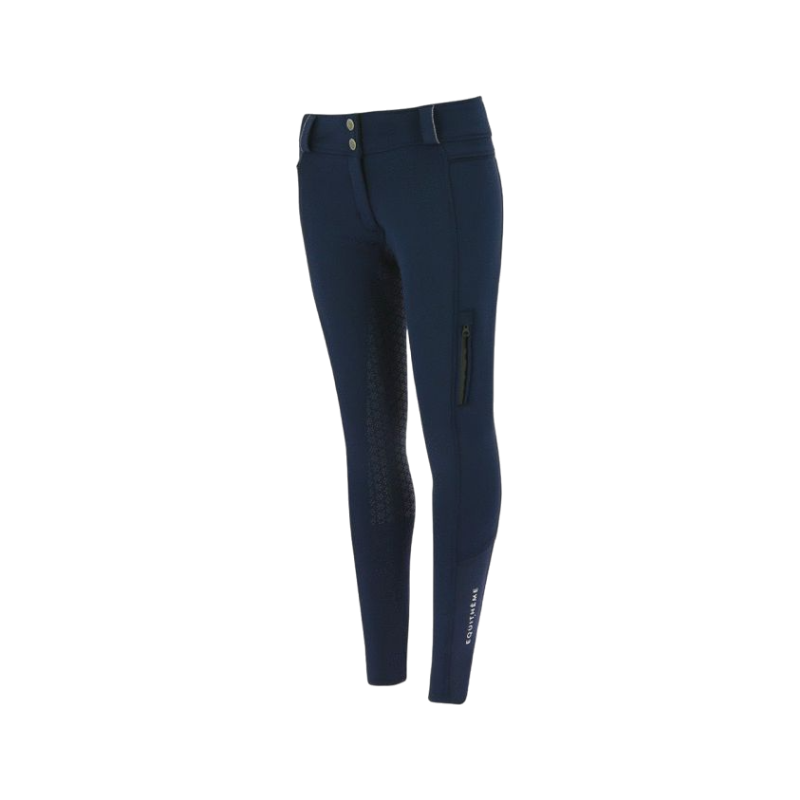 Equithème - Pantalon d'équitation femme softshell Kitzhbuhl marine