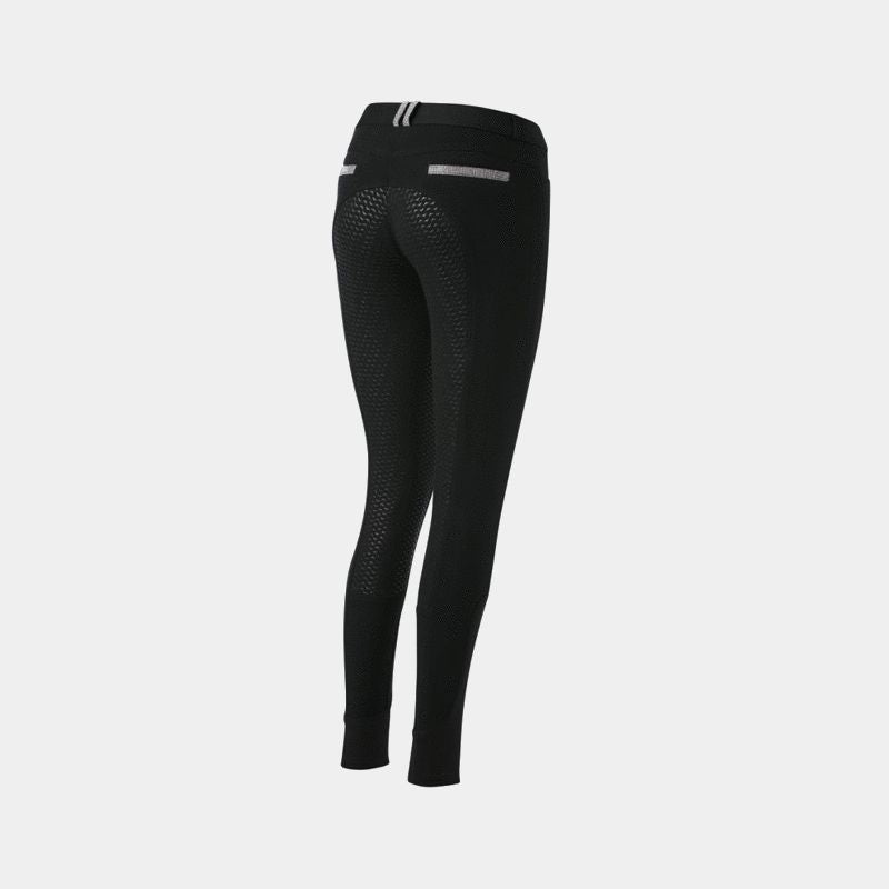Equithème - Pantalon Glam fond silicone noir | - Ohlala