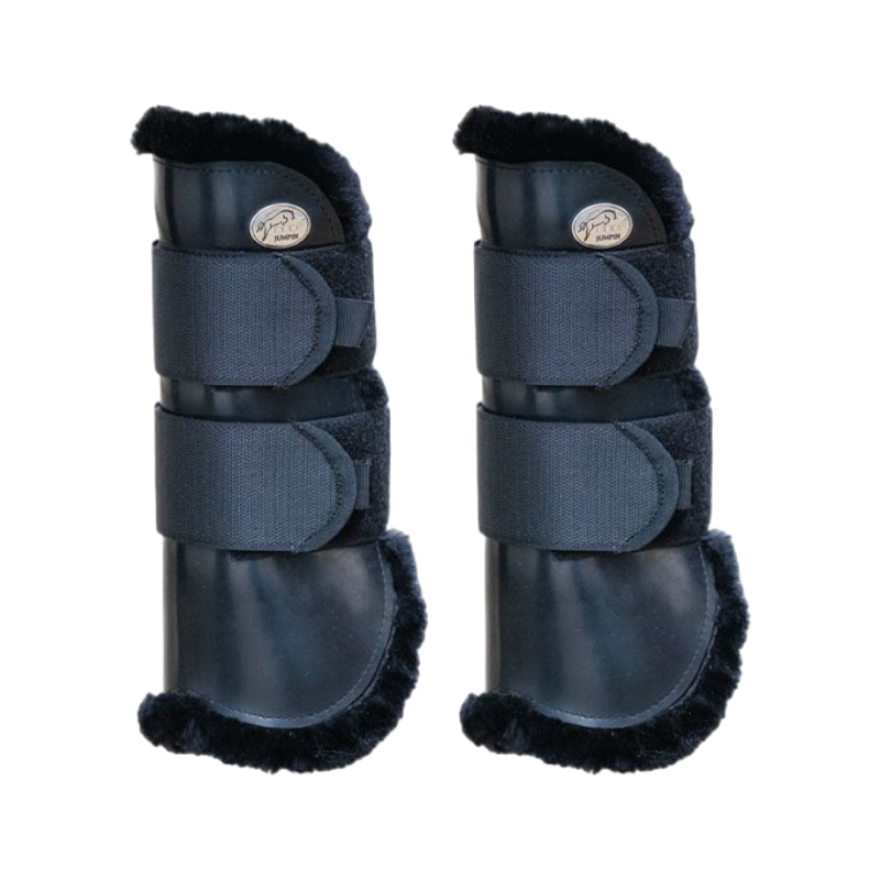 Jump'In - Soft open Para sheep gaiters Black / Black