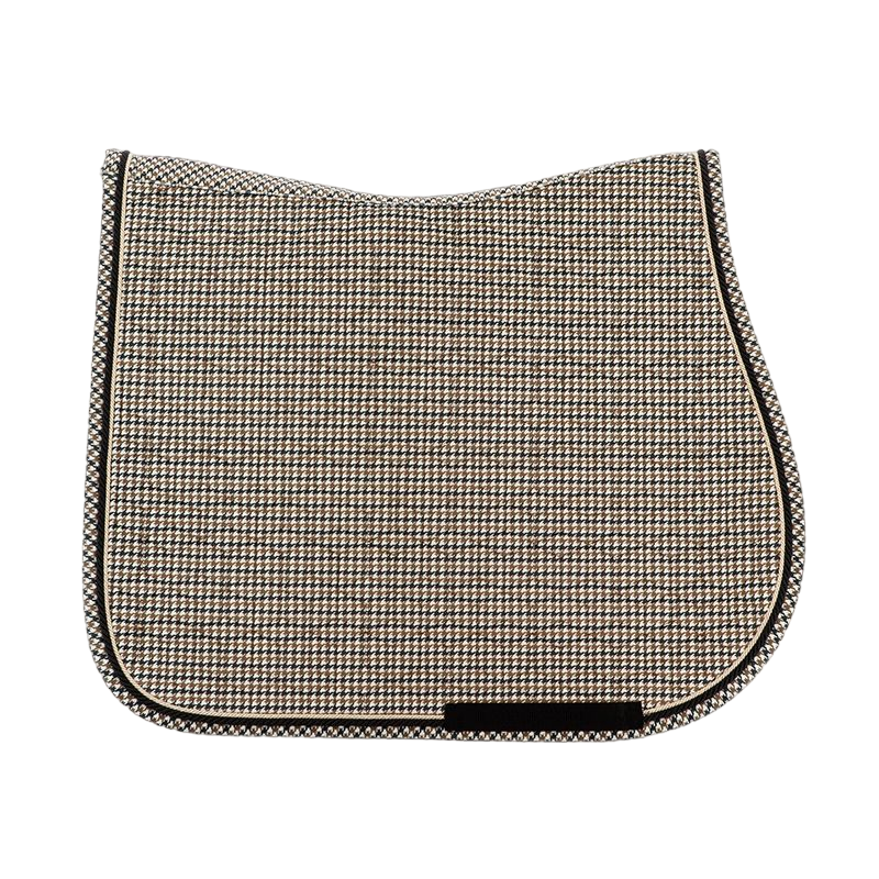 Kentucky Horsewear - Tapis de selle Pied de Poule brun | - Ohlala