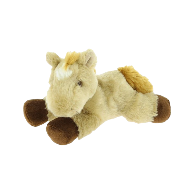 Equi-kids - Peluche Cheval beige 18 cm | - Ohlala