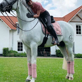 Equestrian Stockholm - Bandes de polo Pink (x4) | - Ohlala
